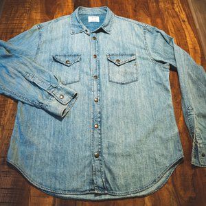 Billy Reid Denim Shirt - Denim Wash